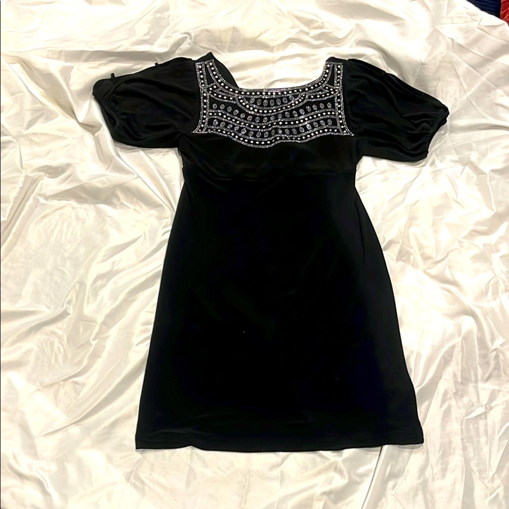 Bisou Bisou Black Dress